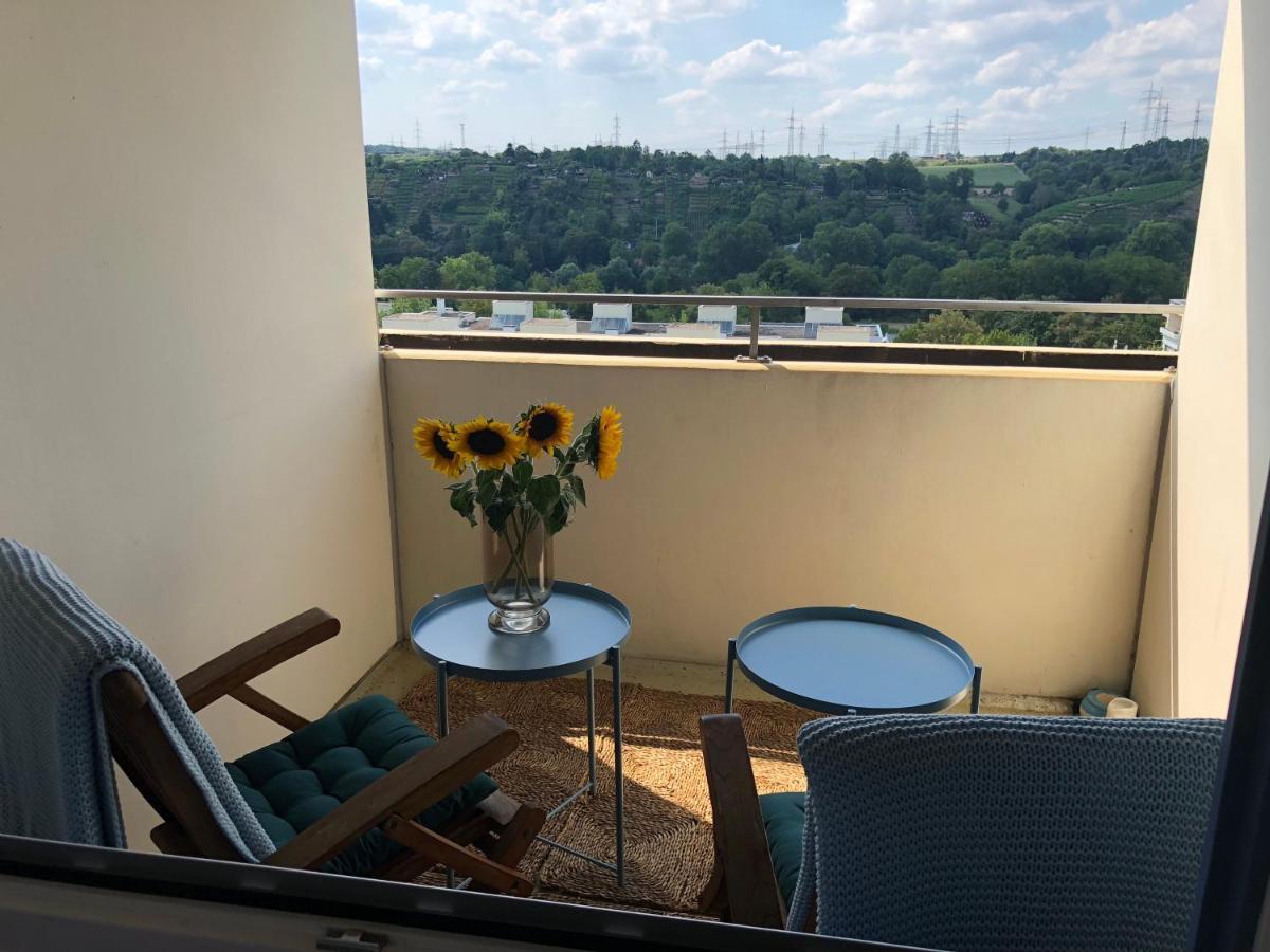 Grosses Appartement Mit Aussichtsbalkon Ludwigsbourg Extérieur photo